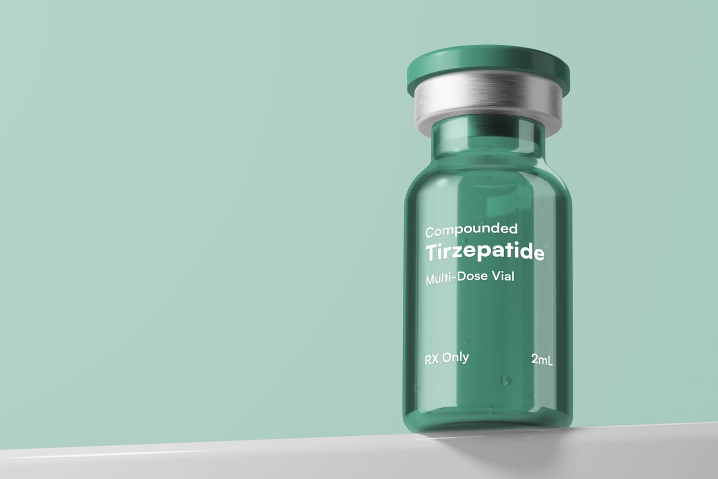 GLP-1 medication vial